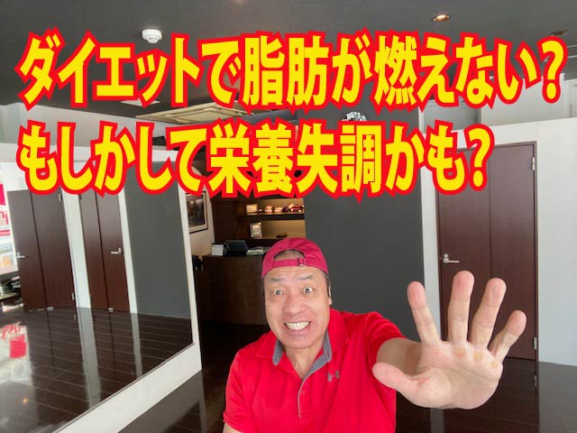 ダイエットで脂肪が燃えない人は栄養失調かも？