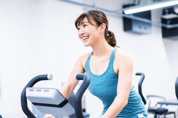 エアロバイクで脂肪燃焼