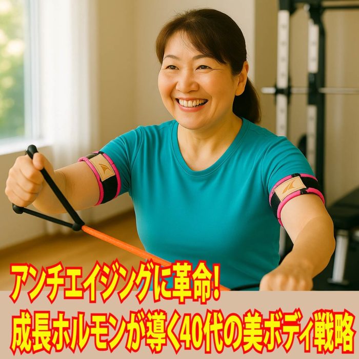 アンチエイジングに革命！成長ホルモンが導く40代の美ボディ戦略
