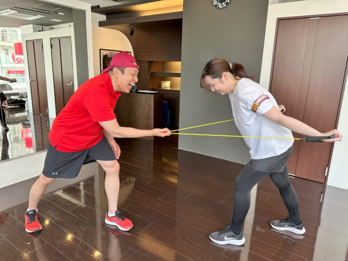 加圧BFRトレーニング