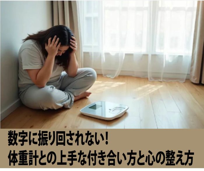数字に振り回されない!体重計との上手な付き合い方と心の整え方