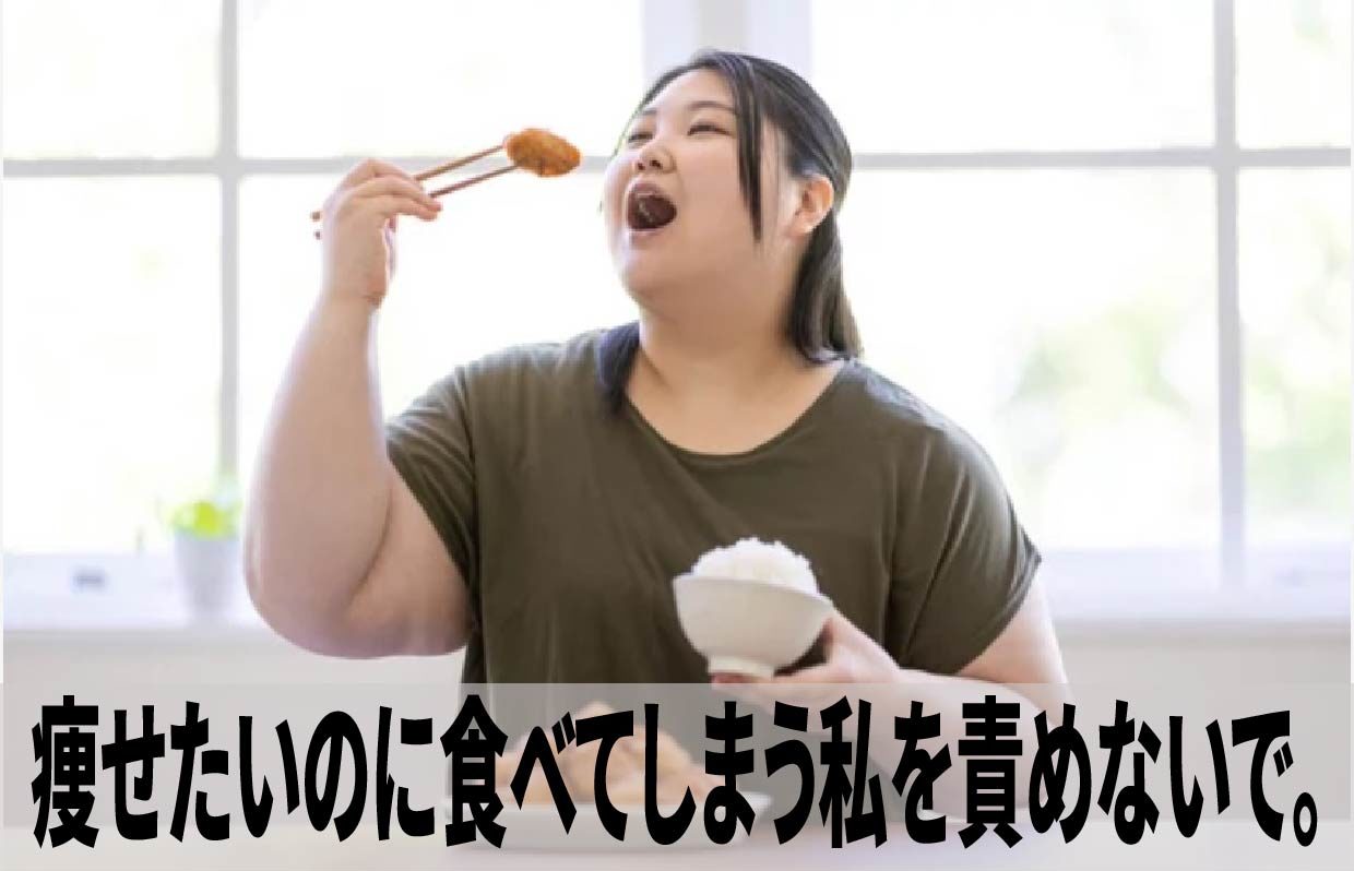 痩せたいのに食べてしまう私を責めないで
