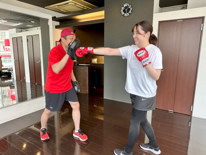 ボクシングで脂肪燃焼